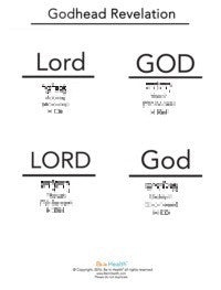LORD God Revelation Chart