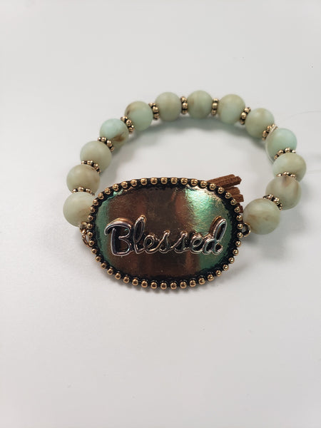 Beaded Blessed Braclet