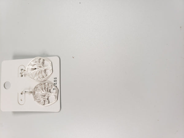 Tree of life silver earrings