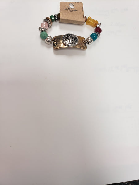 Bead and gems bracelet