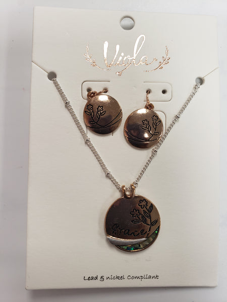 Viola Grace necklace set