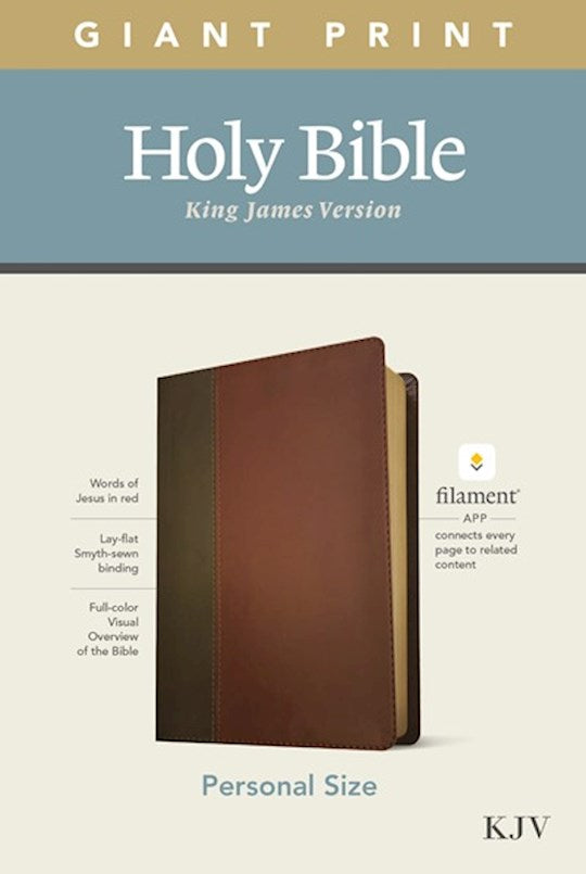 KJV Personal Size Giant Print Bible/Filament Enabled Edition