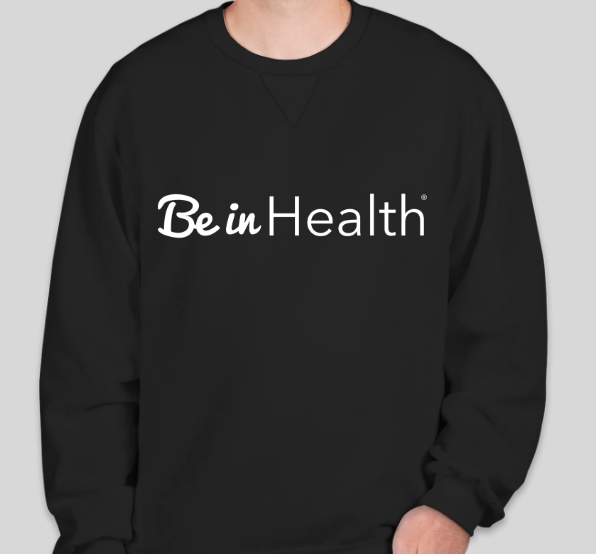 Be in Health Sweat-Shirts - Black