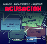 Acusación CD por Dr. Henry W. Wright