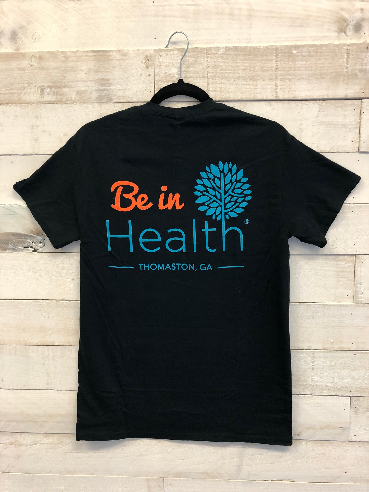 Be In Health Cotton T-Shirt - Tan, Blue, Pink or Black *CLEARANCE SALE!*