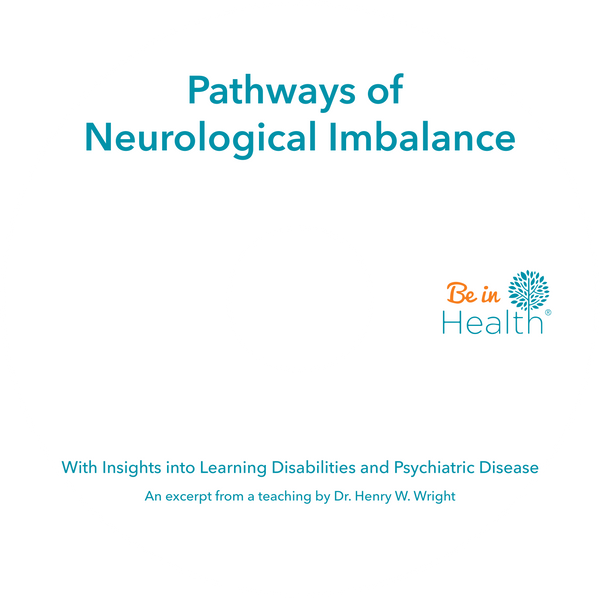 *LIMITED TIME OFFER!* Pathways of Neurological Imbalance - DVD