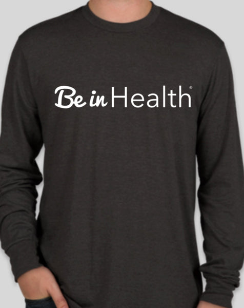 Be In Health Triblend Long Sleeve  - Grey